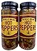 Potbelly Sandwich Shop Brand Hot Peppers 16 Oz (2 Jars)