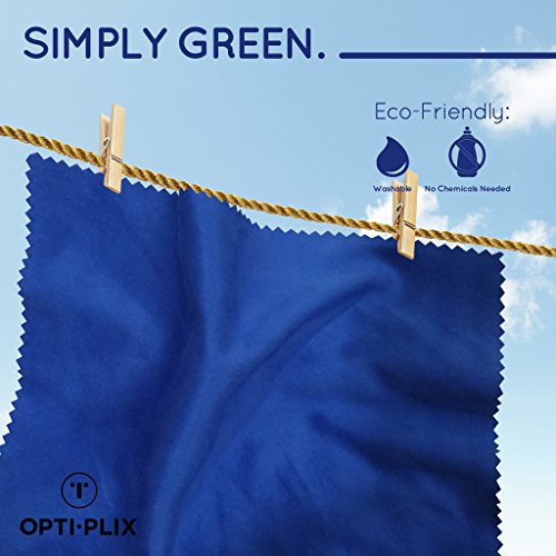 image for Eyeglass Cleaner Microfiber Cloth - Glasses Cleaner For All Gentle Sur