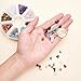 PandaHall Elite About 800 Pcs Chip Gemstone Beads Crushed Pieces Stone Length 4-12mm for Jewelry Making 8 Styles