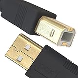 Ipax Type A to Type B High Speed USB Cable,10Ft Long, Copper Wire for Midiplus AKM320 Casio CTK-2400 CTK-3200 CTK-4400 CTK-6200 CTK-7200 Portable Keyboard Controller Yamaha YPG-235 P255 Digital Piano