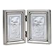 Lawrence Frames Bead Border Design, 2.5x3.5 Double, Pewter