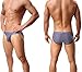 YuKaiChen Men's Bikini Underwear Sexy Low Rise Briefs Seamless Panties for Men 5 Pack Medium