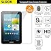 Galaxy Tab 2 7.0 Glass Screen Protector,[2 Pack] SlookTempered Glass Screen Protector Shield for Galaxy Tab 2 7.0 P3100-2 Pack