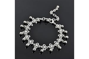 Ankle Chain Bell Tassel Beach Flowers Foot Jewelry