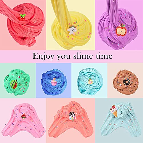 Beauenty 24PC Butter Scented Slime Party Favor - DIY Putty Toys for Kids, Soft & Non-Sticky Stress Relief Toy for Girls and Boys Over 6 Years (Style 1)