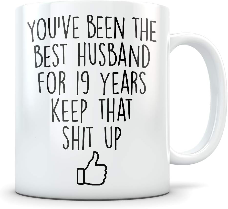 19th Anniversary Gift for Men Funny 19 Year