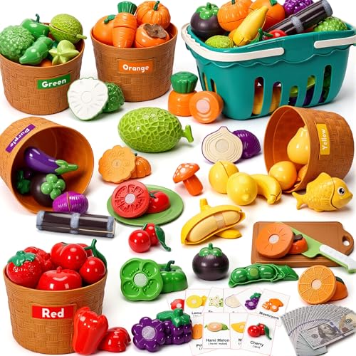 Cutting Play Food Toys Pretend Play Kitchen