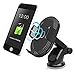 Wireless Car Charger, Amyhomie Fast Wireless Charger Car Mount with 2 in 1 Function Air Vent Holder for Samsung Galaxy Note 8/S7/S7 Edge/S6 Edge,iPhone 8/8 Plus/X and Other Qi-enabled Devices