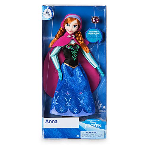 Offizielle Disney Frozen 30cm Anna Klassische Puppe mit Ring