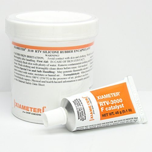 Dow Corning Silastic XIAMETER RTV-3110 Silicone Rubber Encapsulant + F Catalyst by Dow Corning Xiameter RTV-3110