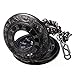 Vintage Hollow Roman Flower Alloy Black Men Women Pocket Watch DDStore