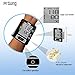 PrSung Wrist Blood Pressure Monitor - FDA Approved - Digital Automatic Blood Pressure Monitors with Case