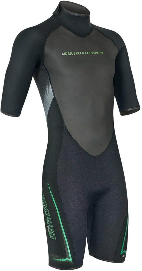 Camaro REVO SEMIDRY Shorty Herren Neoprenanzug Wetsuit Shorty 2mm 72099M Amazon.de Bekleidung