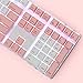 Qisan 100% Full Size 108 Keys Mechanical Gaming Keyboard GATERON Blue Switch Crystal Case White Backlight PBT Dye-subbed Keycaps Lovely Pink for Girls or Women by Magicforcethumb 4