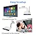 Android 7.1 TV Box Dolamee D7 Android Box Amlogic S905 Quad Core 2GB RAM 16GB ROM Built-in WiFi and Bluetooth 4.0 for 4K UHD Playing