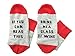 ZG&DD Mens Fashion Socks IF YOU CAN READ THIS Bring Me a Glass of Wine