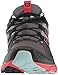 Salomon Women's X-Mission 3 W Trail Running Shoe, Magnet/Black/Poppy red, 8.5 M US