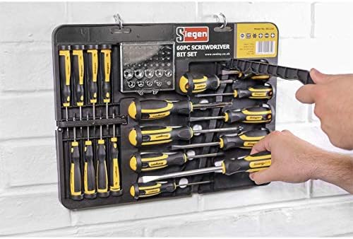 Siegen S01110 60pc Screwdriver Bit Set, Multicoloured, Variety Pack - Image 4