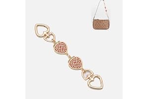 PYIDI Purse Strap Extender, Chain Strap for Purse, Bag Strap Extender, Purse Chain Extender, Chain Purse Strap, Bag Extender Purse Strap, Extender Purse Strap (Red Strawberry)