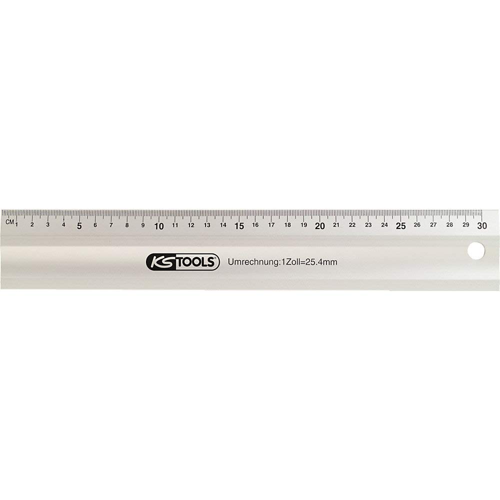 KS Tools 300.0125 Precision Steel Rule 1000mm — image 1