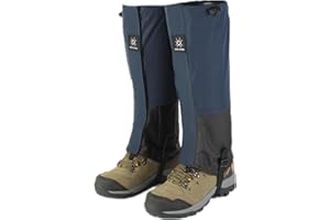 TATACLEA Waterproof Hiking Gaiters,Snow Boot Gaiters with Rubber Foot Strap,Lightweight and Adjustable,for Men and Women Hiki