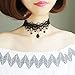 Zealmer Shoopic Sexy Cat Ear Headband Lace Masquerade Mask Black Choker Cosplay Costume Jewelry