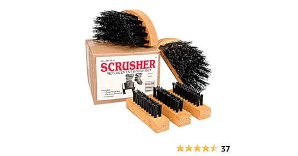 scrusher boot scraper replacement brushes