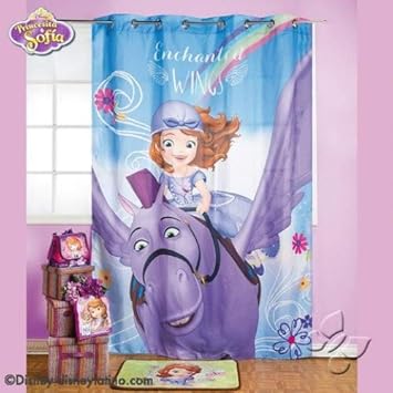 Amazon Com Disney Sofia The First Princess Room Bedroom Curtain
