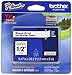Brother 26.2-Foot Black on White 1/2-Inch Labeling Tape (TZ231)