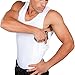 UnderTech UnderCover Men's Concealment Tank Top, White, Large