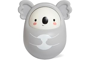 Tiger Tribe: Roly Poly - Koala - Soft Silicone, ECO Bio-Plastic, Twinkling Sound, Soothing Sensory Toy, Infant & Baby Ages 3+