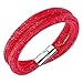 Swarovski Stardust Red Double Bracelet, S