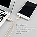 ZRSE 4th Generation Magnetic Braided USB Charging Cable for Samsung Galaxy S2 S3 S4 S6, Note 2/3/4/5,LG G4 G3, Sony Xperia Z5 Premium/Compact etc, Gold 2 Pack