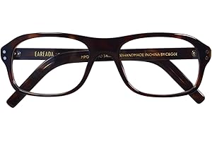 EAREADA Men Vintage Square Eyeglasses Kingsmen Glasses MPO847DTO Acetate Frames Clear Lens Glasses…