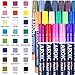 AROIC Paint Markers, 28 Colors Oil-Based Waterproof Paint Marker Pen Set.Quick Dry and Permanent Paint Markers Set for Rock, Wood, Metal, Plastic, Glass, Canvas, Ceramic & More! Safe and odorless.