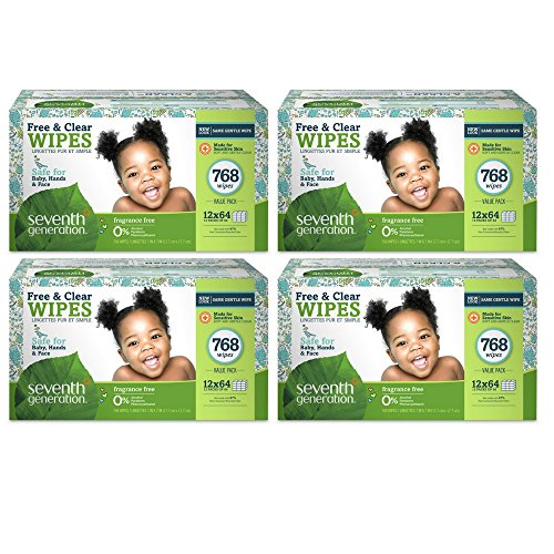 seventh generation wipes 768