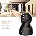 Wireless Security Camera,KAMTRON HD WiFi Security Surveillance IP Camera Home Monitor with Motion Detection Two-Way Audio Night Vision, Black