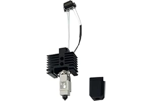 HYSIPRUI P1P/P1S Hotend 0.2mm Ceramic Assembled Extruder Printhead Kit for Bambu Lab P1P/P1S- 3D Printer Hot End Replacement with 0.2mm Hardened Steel Nozzle, Thermistor, Heater Cartridge and Heat Block