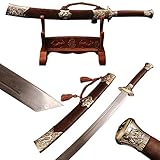 Shijian Chinese Folded Steel Tiger and Dragon Brown