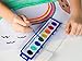 12 Pack - Watercolor Paint Sets for Kids - Quality Wood Brush - Washable - Nontoxic - 8 Vibrant Colors - Closable Lid - School or Party Bulk Pack… (8 Colors, 12 Pack)