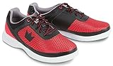 Brunswick Frenzy Mens Bowling Shoe Black/Red, 10.0