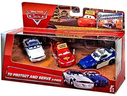 lightning mcqueen driving car