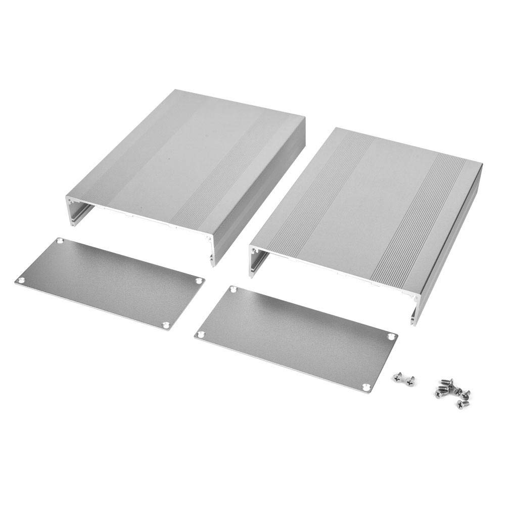 Aluminum Alloy Electronic Project Case Metal Enclosure for Printed Circuit Board 68x145x200mm