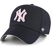 '47 York Yankees MVP Wool Hat Cap Navy/Baby Pink