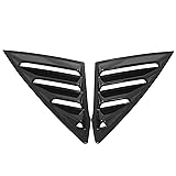 IKON MOTORSPORTS Rear Window Louver Compatible with