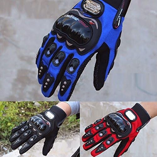 Useful Polyester Pro-Biker Bike Motorcycle Motorbike Racing Gloves Full Size New