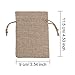 Mudder Burlap Bags with Drawstring Gift Bags for Wedding Party and DIY Craft, 4.5 x 3.5 Inch, Lot of 20