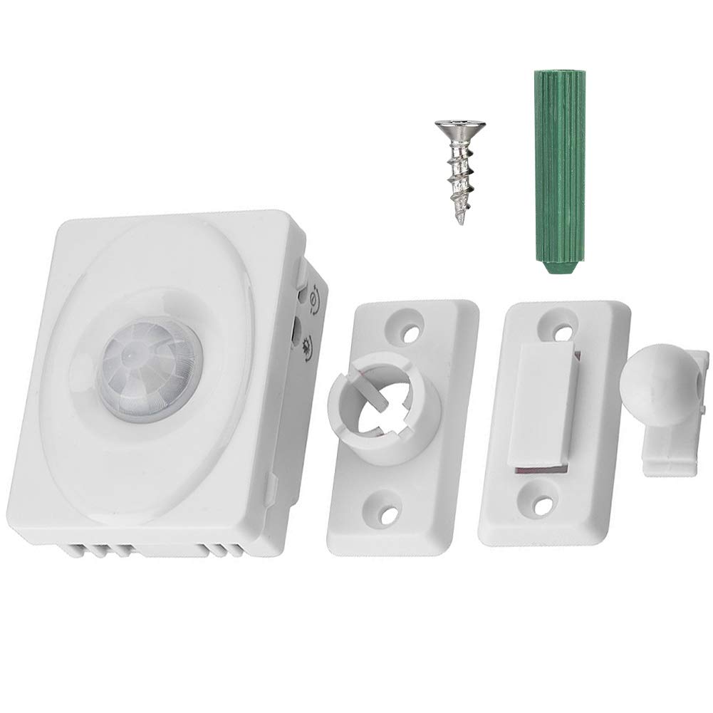 12V PIR Infrared Motion Sensor, Degree Human Body Induction Automatic Occupancy Sensor for LED Light