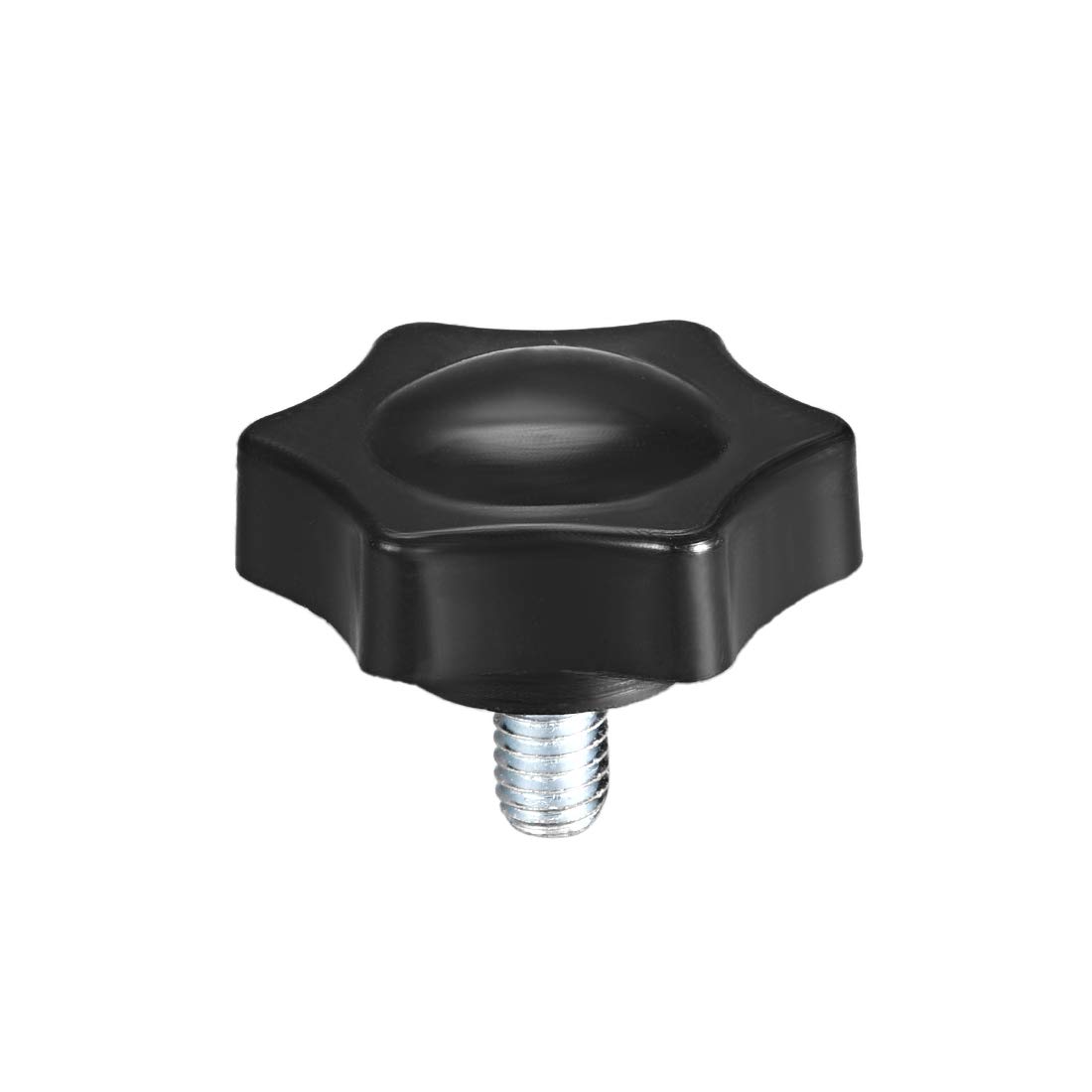uxcell Clamping Handle Screw Knobs Handle Star Knob M6 x 10mm Male Thread