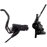 Magura MT5 HC Disc Brake and Lever - Front or Rear, Hydraulic, Post Mount, Black/Neon Red